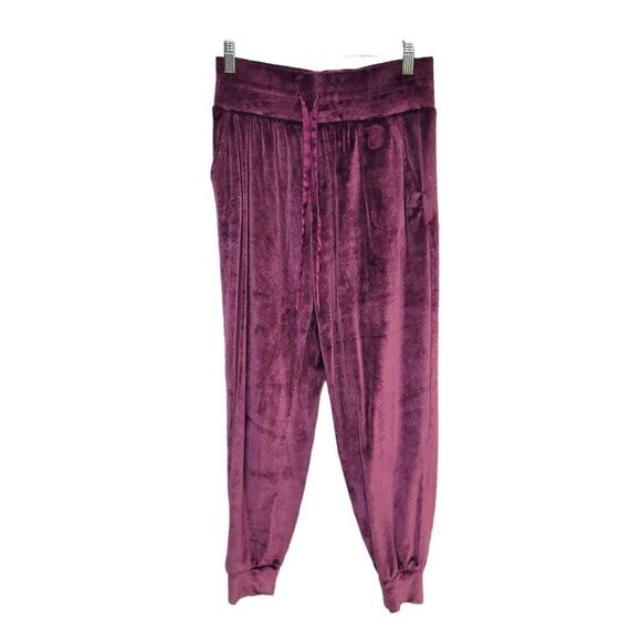 Victoria Secret Y2K velour purple pants joggers small comfy - Picture 3 of 9